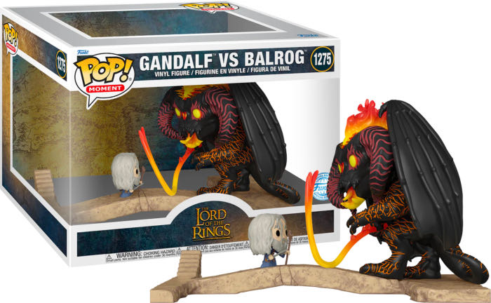 Gandalf Vs Balrog - The Lord of the Rings vinyl figure collectible [Barcode 889698666466] - Main Image 2