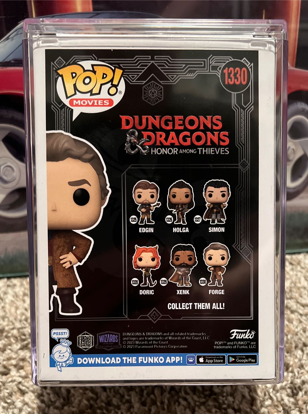 Forge - Dungeons & Dragons vinyl figure collectible [Barcode 889698680844] - Main Image 2