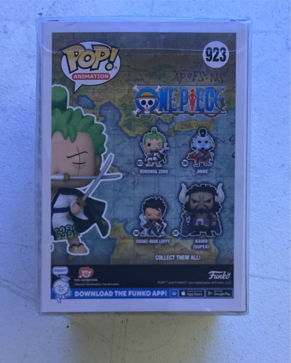 Roronoa Zoro - One Piece vinyl figure collectible [Barcode 889698544627] - Main Image 3