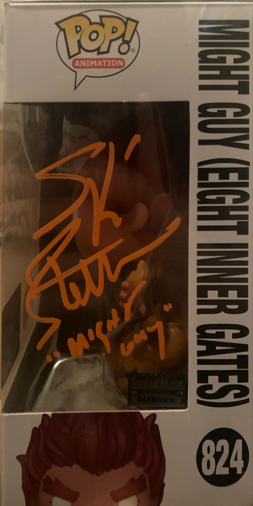 Naruto: Might Guy (Eight Inner Gates), #824 - Naruto Shippuden vinyl figure collectible [Barcode 889698664844] - Main Image 3