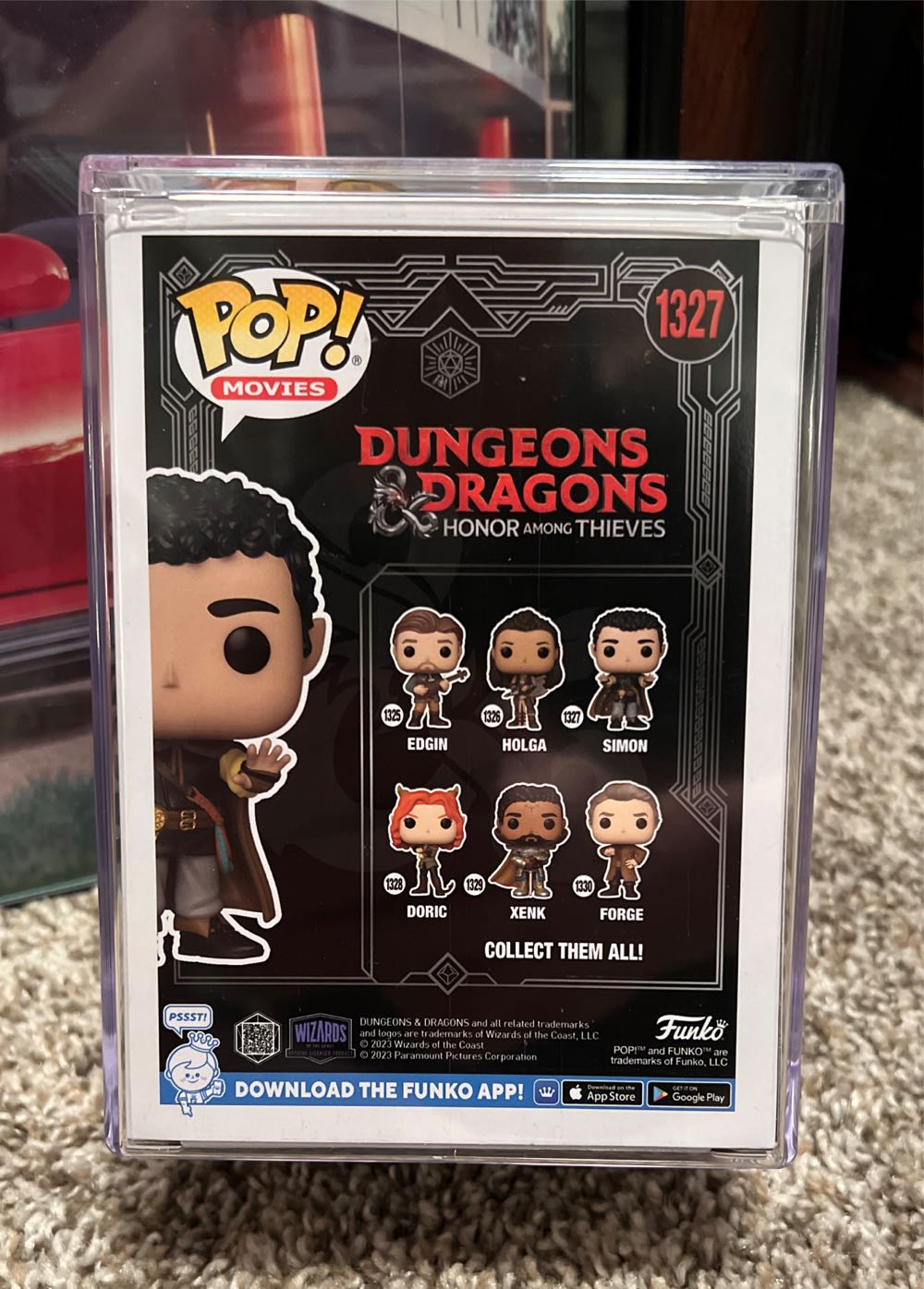 Simon, #1327 - Dungeons & Dragons vinyl figure collectible [Barcode 889698680813] - Main Image 2