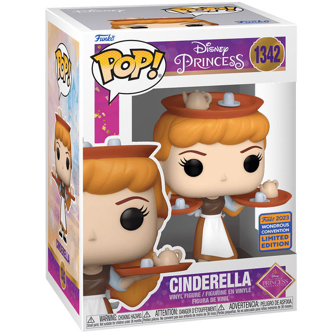 Cinderella #1342 - Cinderella vinyl figure collectible [Barcode 889698708494] - Main Image 2