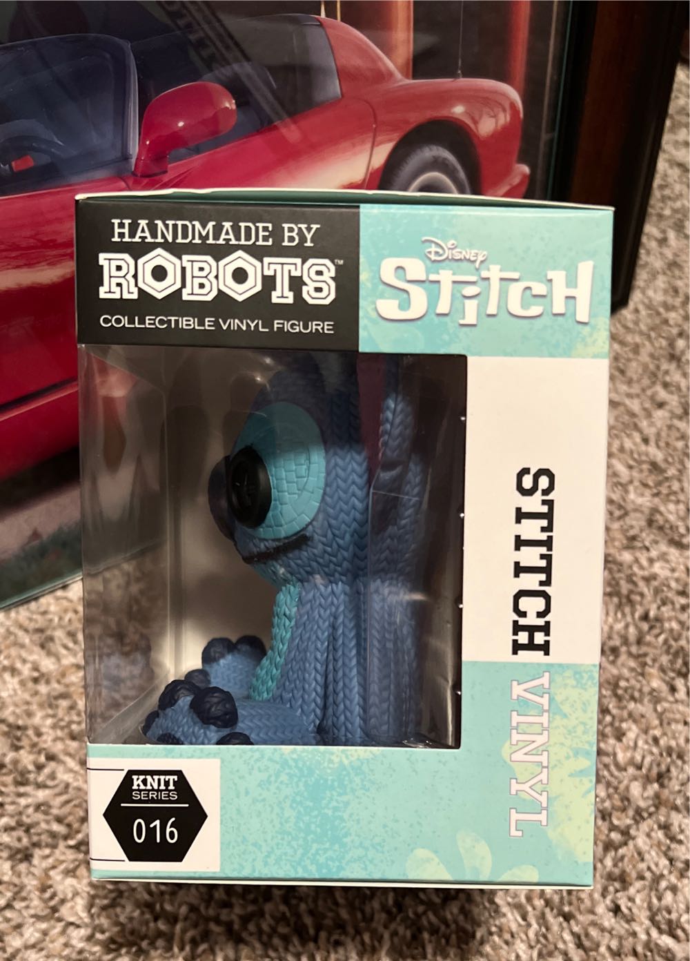 HANDMADE BY ROBOTS KNIT SERIES: STITCH  vinyl figure collectible [Barcode 818730020256] - Main Image 3