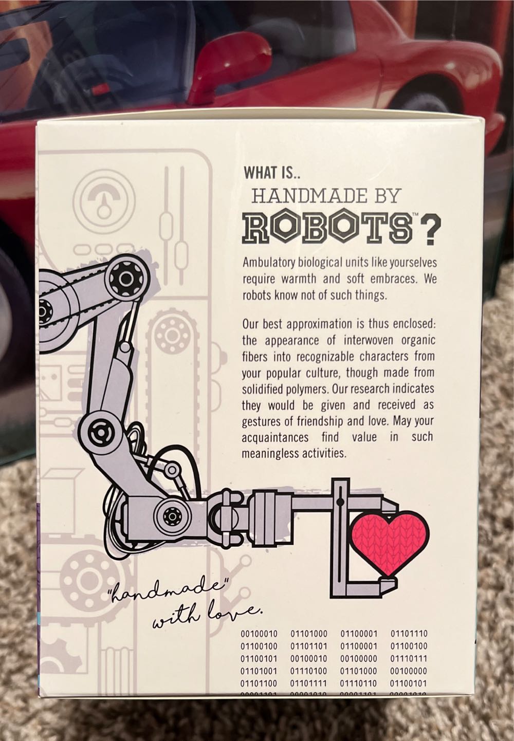 HANDMADE BY ROBOTS KNIT SERIES: STITCH  vinyl figure collectible [Barcode 818730020256] - Main Image 4