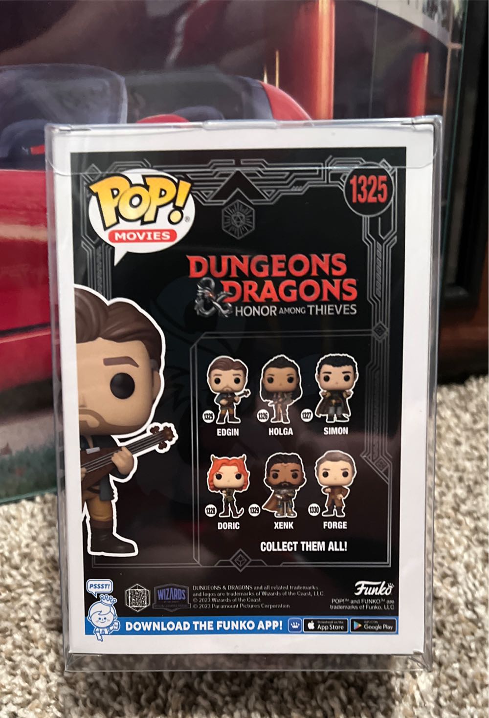 Edgin Darvis - Dungeons & Dragons vinyl figure collectible [Barcode 889698680790] - Main Image 2