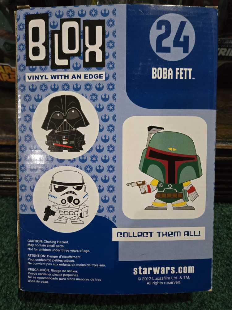 Boba Fett - Star Wars - Funko BLOX #24 - Funko vinyl figure collectible [Barcode 830395026022] - Main Image 3