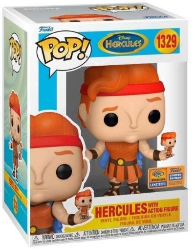 Hercules #1329 Action Figure - Disney vinyl figure collectible [Barcode 889698693707] - Main Image 2
