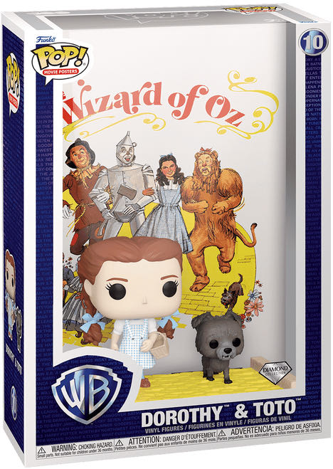 The Wizard Of Oz: Dorothy & Toto (Diamond Collection - Movie Poster) - The Wizard of Oz vinyl figure collectible [Barcode 153711000095] - Main Image 2