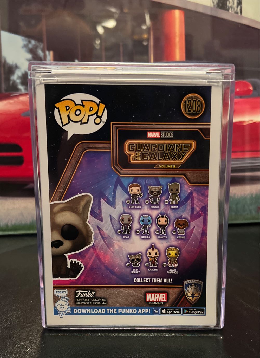 Baby Rocket - Guardians of the Galaxy vinyl figure collectible [Barcode 889698675161] - Main Image 2