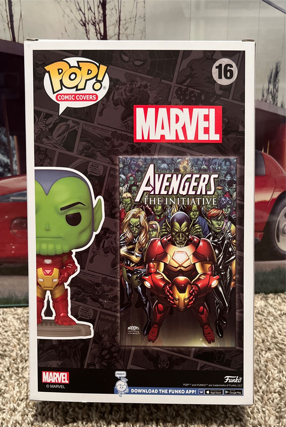 Funko Comics: Skrull As Iron Man - Avengers vinyl figure collectible [Barcode 889698656115] - Main Image 2