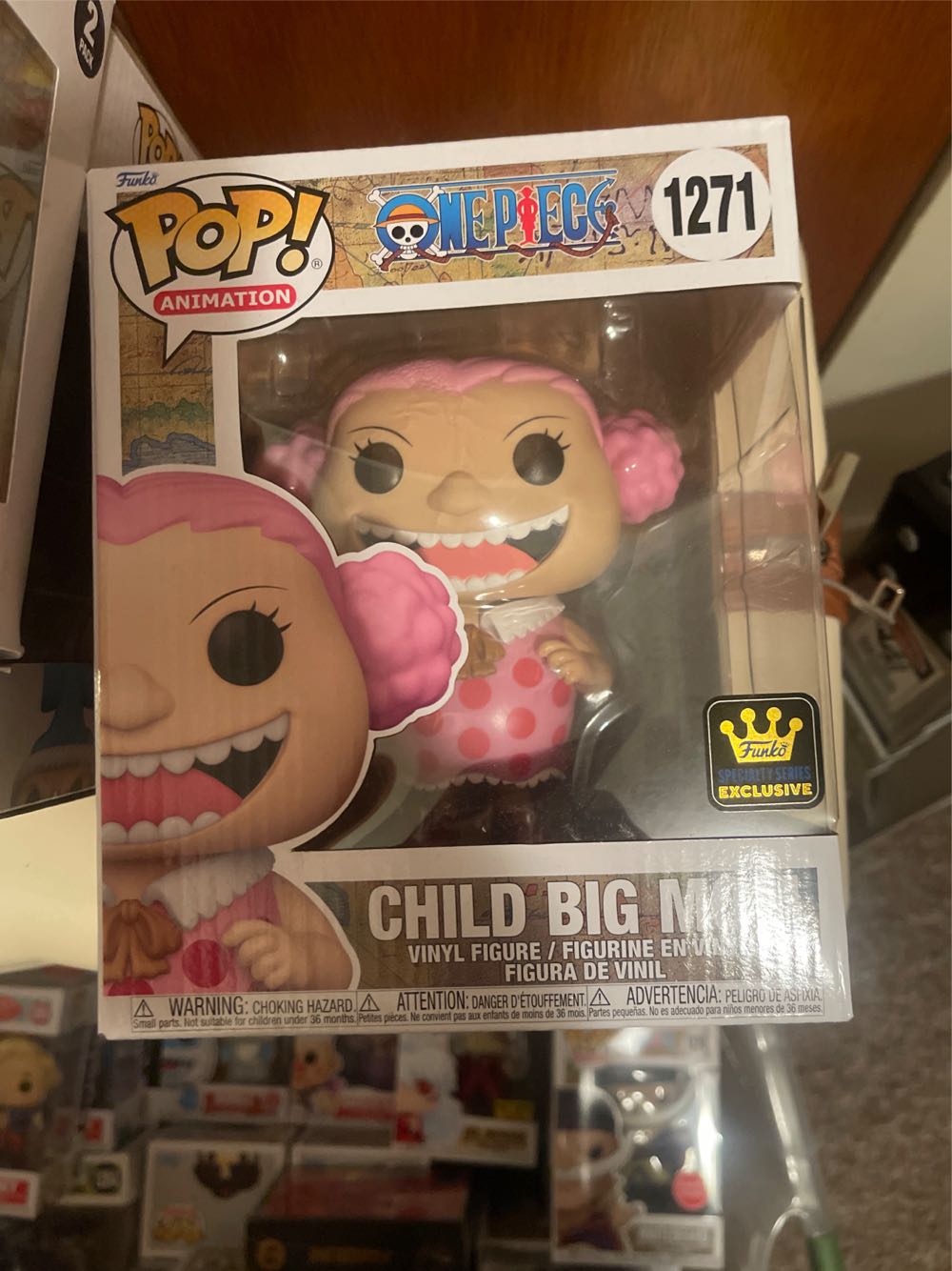 Child Big Mom - One Piece vinyl figure collectible [Barcode 889698626866] - Main Image 2