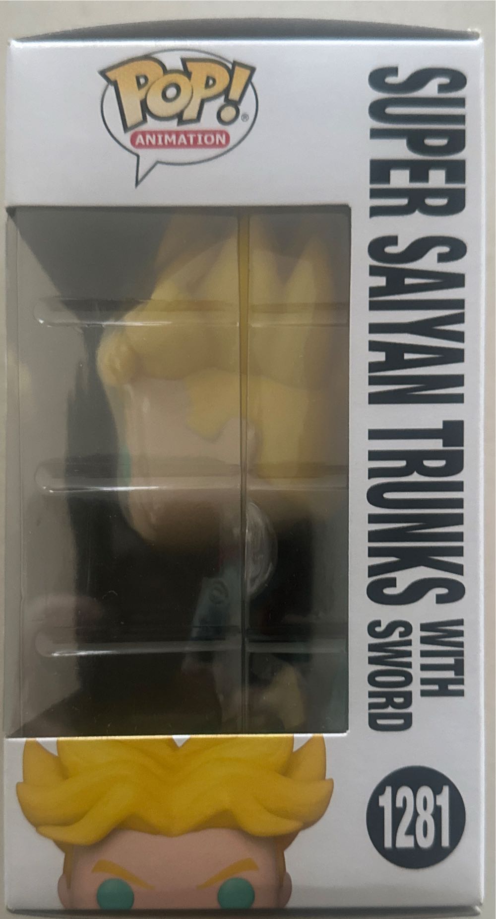 DB -1281- Super Saiyan Trunks w/ Sword - Dragon Ball Z vinyl figure collectible [Barcode 889698580199] - Main Image 4