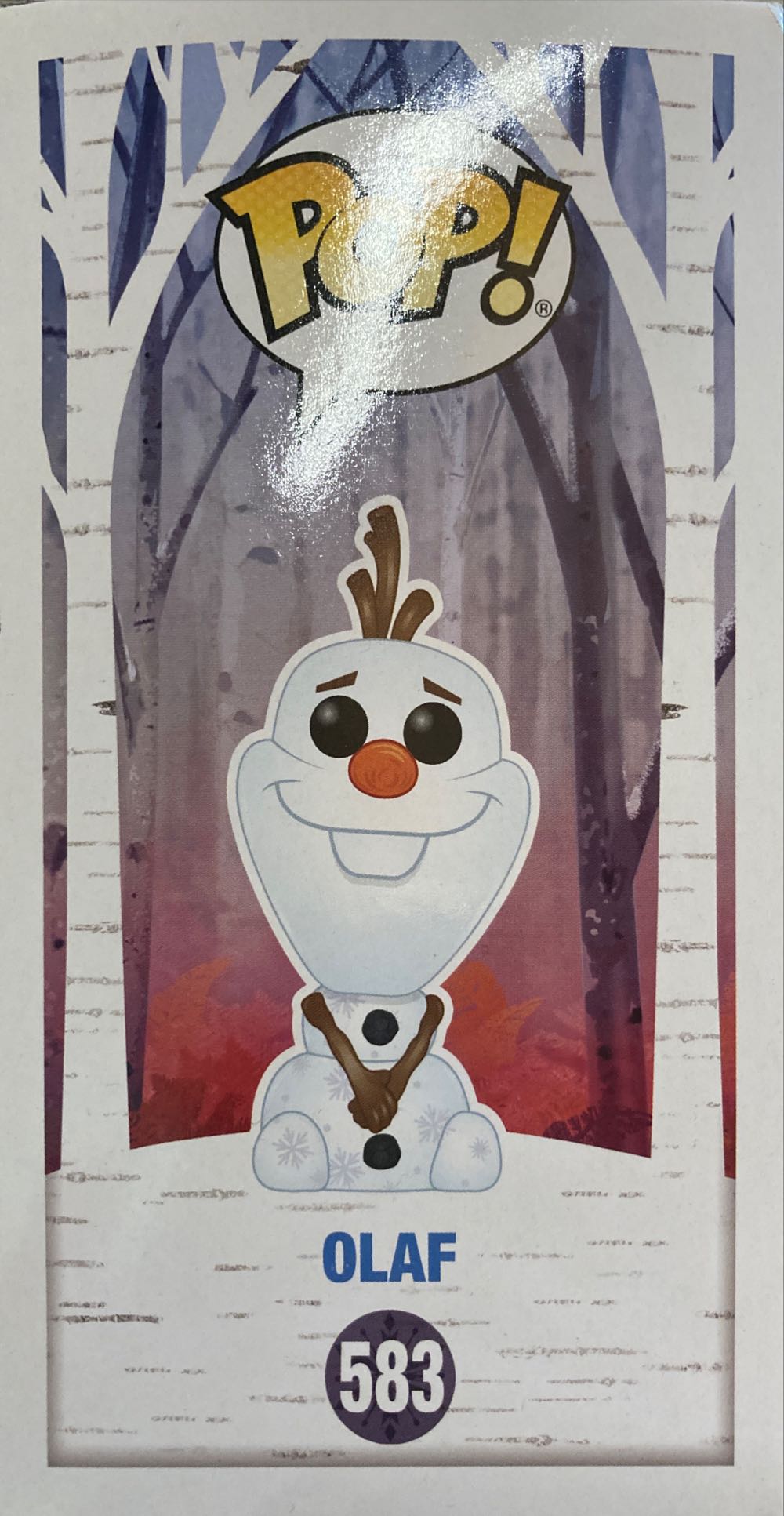 Olaf  vinyl figure collectible [Barcode 889698408950] - Main Image 2