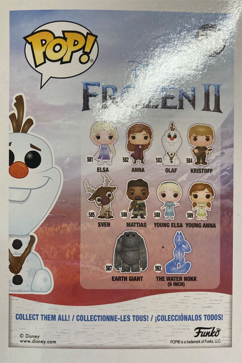 Olaf  vinyl figure collectible [Barcode 889698408950] - Main Image 3