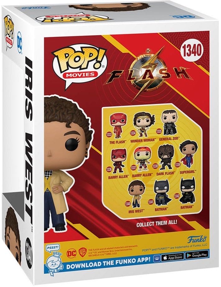 The Flash: Iris West - The Flash vinyl figure collectible [Barcode 889698656009] - Main Image 3