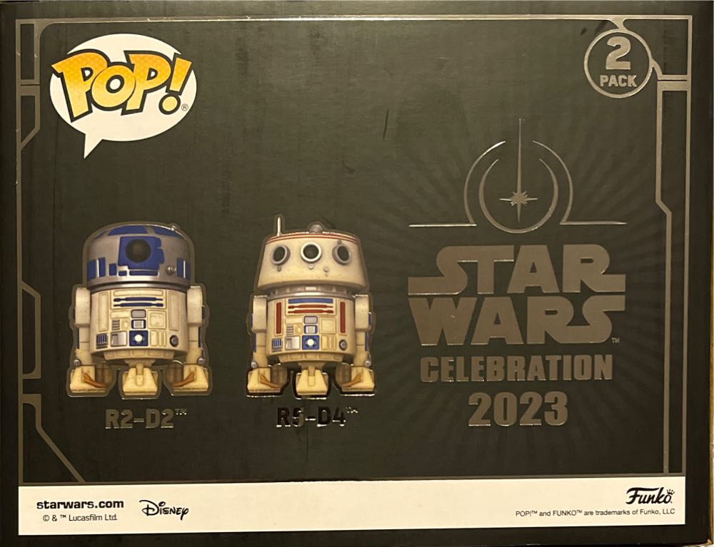 R2-D2 & R5-D4-2 Pack - Star Wars vinyl figure collectible [Barcode 889698687508] - Main Image 3