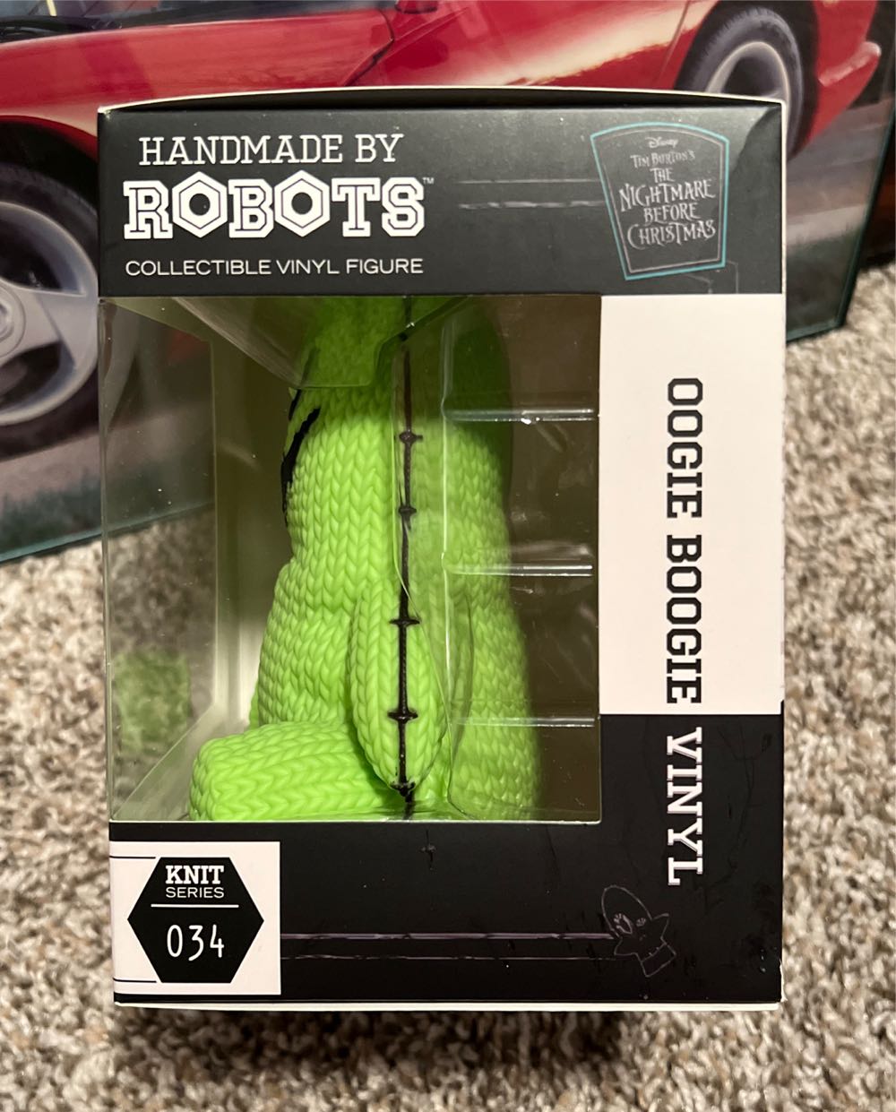 Handmade By Robots Oogie Boogie Full Size Vinyl Figure  vinyl figure collectible [Barcode 818730022267] - Main Image 3