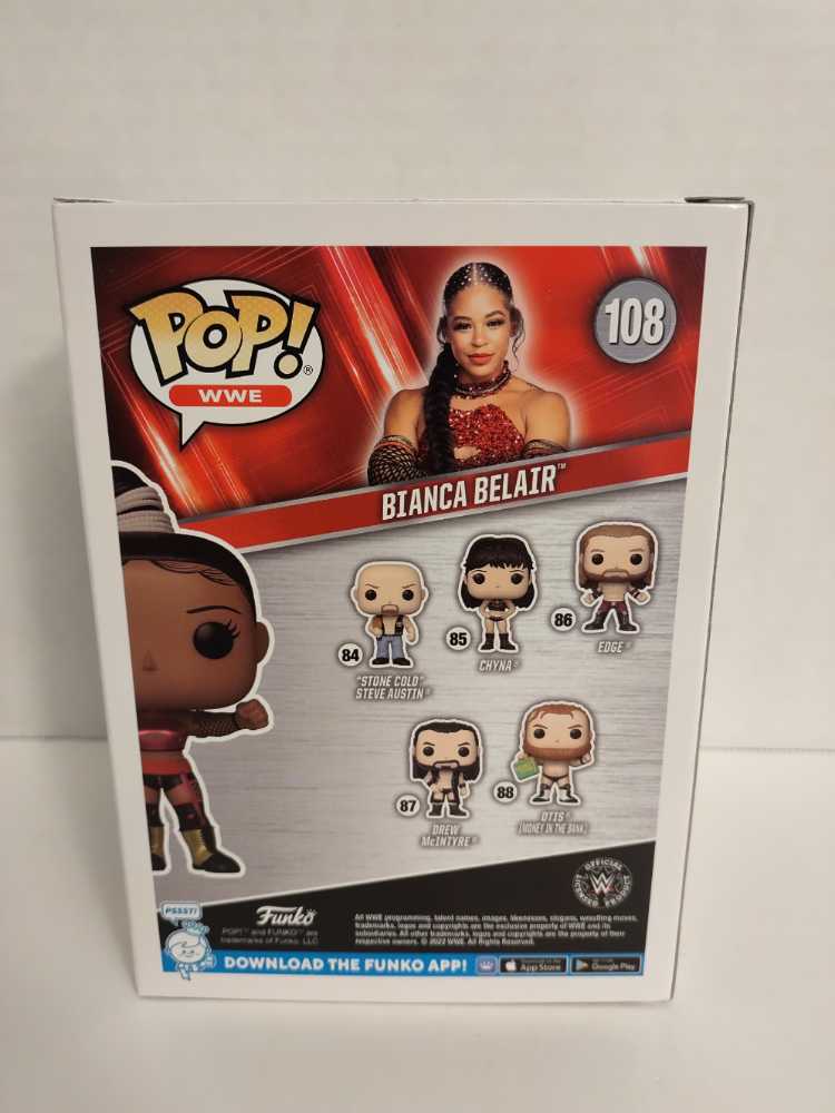 Bianca Belair - WWE vinyl figure collectible [Barcode 889698709125] - Main Image 2