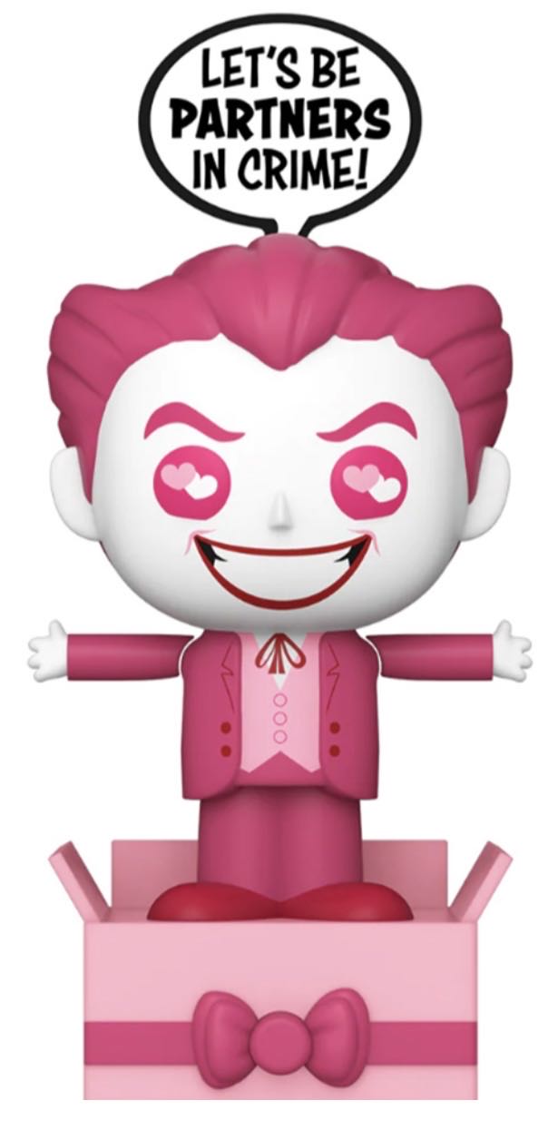 Valentine’s Day The Joker Popsies Figure - DC Comics vinyl figure collectible [Barcode 889698690249] - Main Image 3