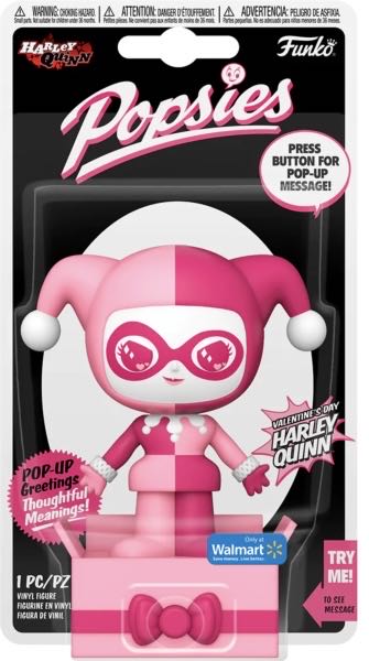 Valentine’s Day Harley Quinn Popsies Figure  vinyl figure collectible [Barcode 889698690232] - Main Image 2