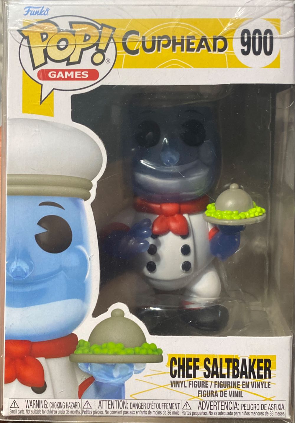 Chef Saltbaker - Cuphead vinyl figure collectible [Barcode 889698614184] - Main Image 3