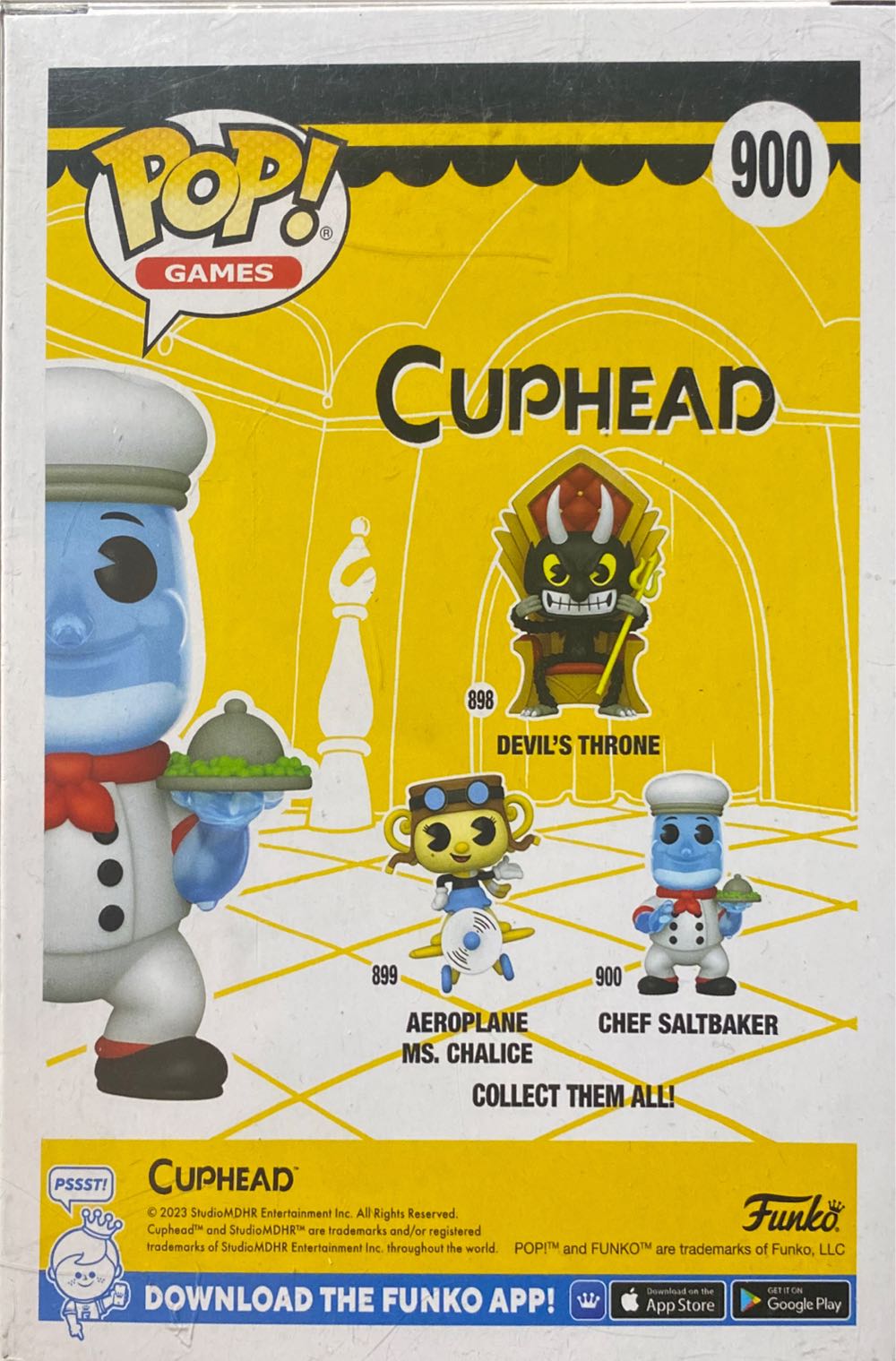 Chef Saltbaker - Cuphead vinyl figure collectible [Barcode 889698614184] - Main Image 4