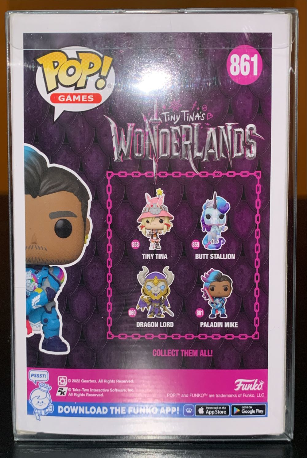 Tiny Tina’s Wonderlands: Paladin Mike - Tokidoki vinyl figure collectible [Barcode 889698593342] - Main Image 3