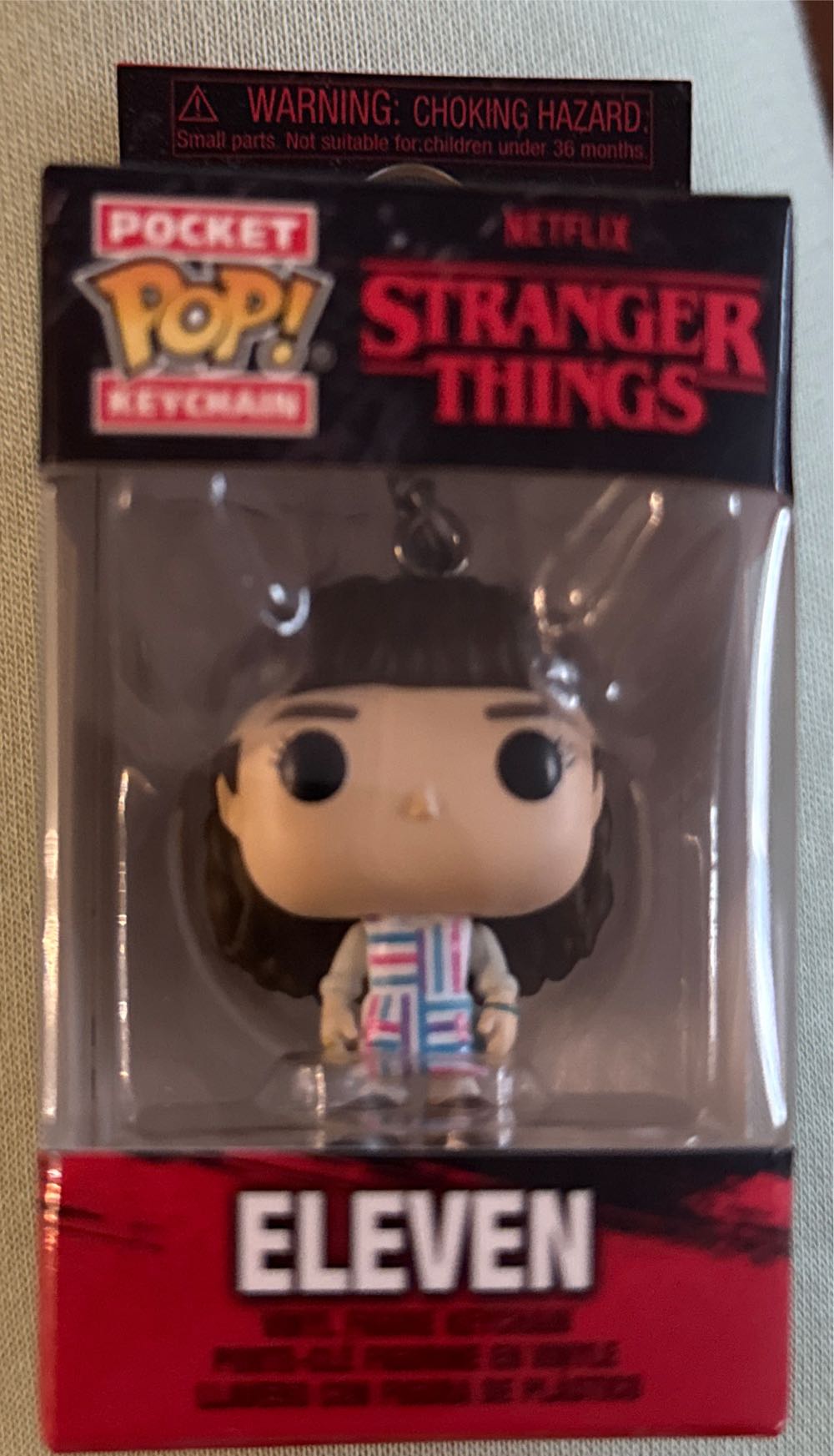 Funko Pop! Keychain: Stranger Things Eleven  vinyl figure collectible [Barcode 889698623827] - Main Image 2