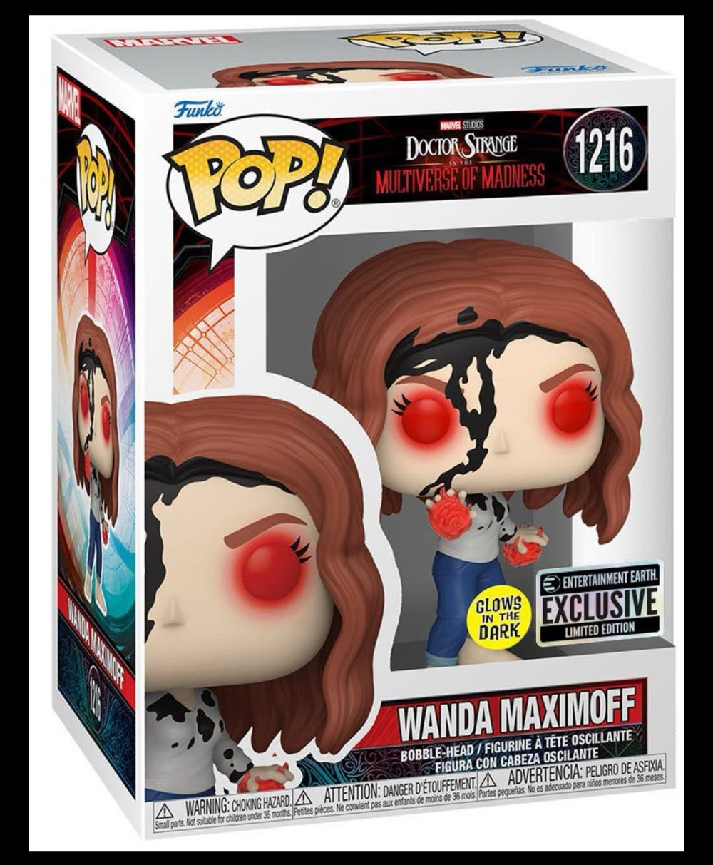 Wanda Maximoff - Marvel Universe vinyl figure collectible [Barcode 889698710626] - Main Image 3