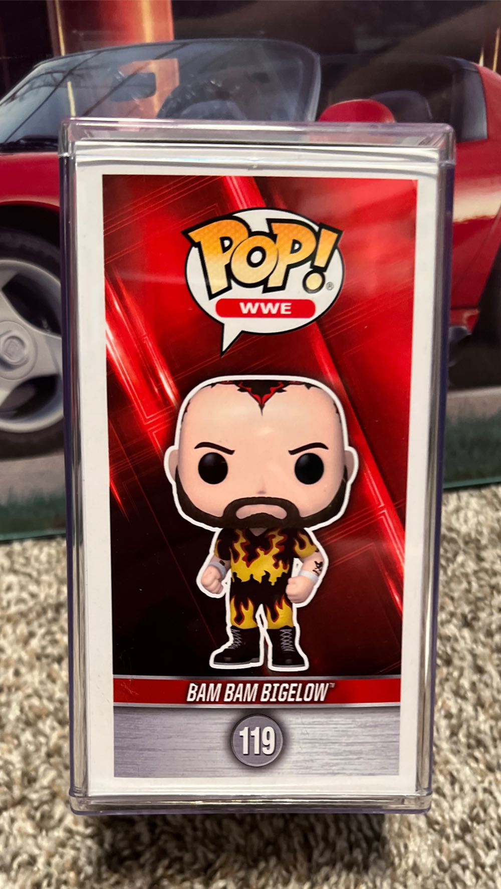 Bam Bam BIGELOW ( GLOWS IN THE DARK ) - WWE vinyl figure collectible [Barcode 889698689618] - Main Image 4