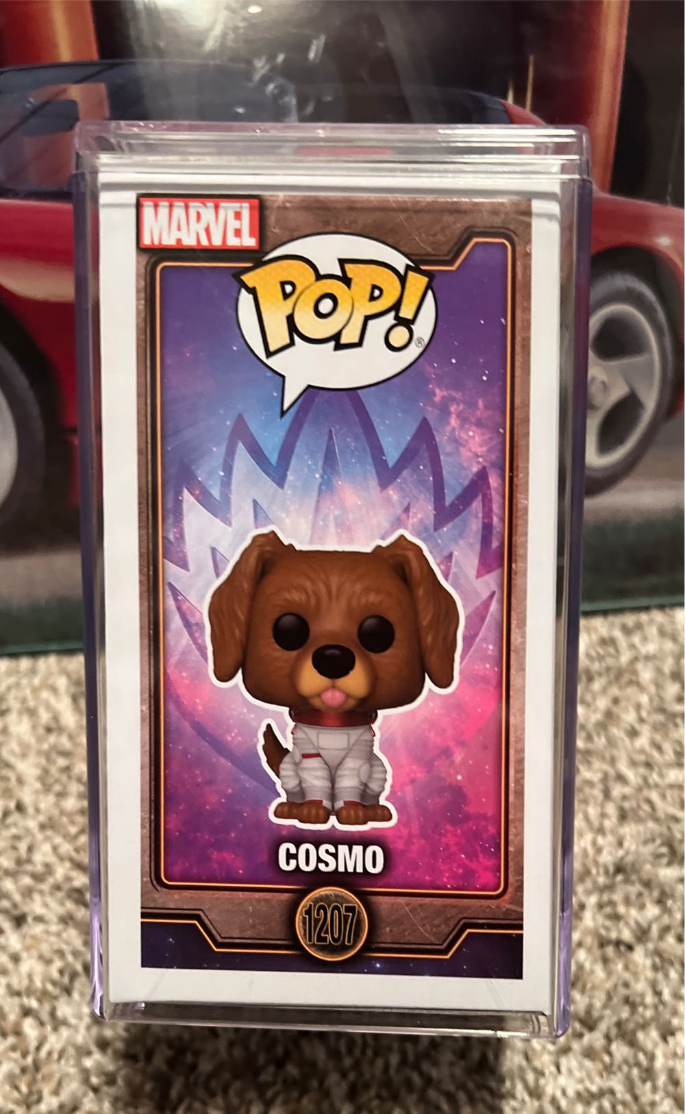 Guardians of the Galaxy: Cosmo, #1207 (Flocked) - Guardians of the Galaxy vinyl figure collectible [Barcode 889698710619] - Main Image 4