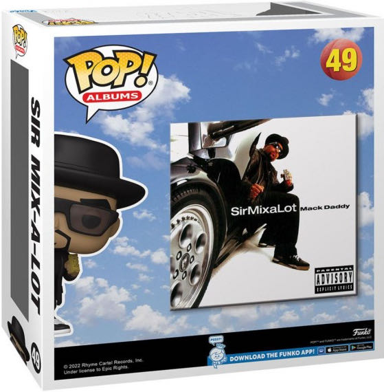 Sir Mix-a-Lot Mack Daddy  vinyl figure collectible [Barcode 889698708241] - Main Image 2