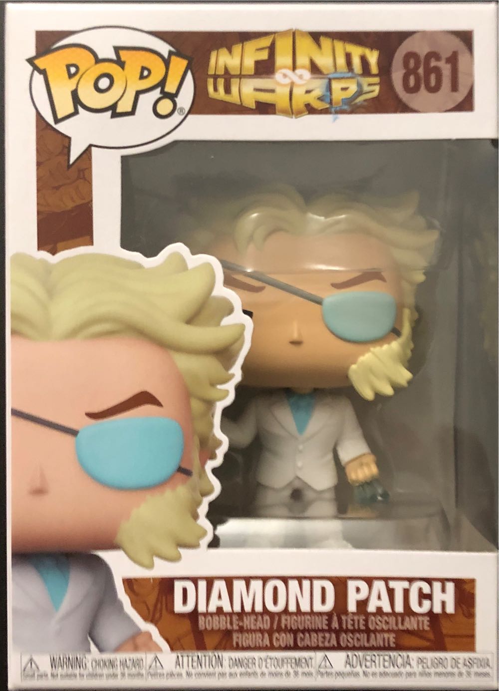 Diamond Patch - Infinity Warps vinyl figure collectible [Barcode 889698520096] - Main Image 2