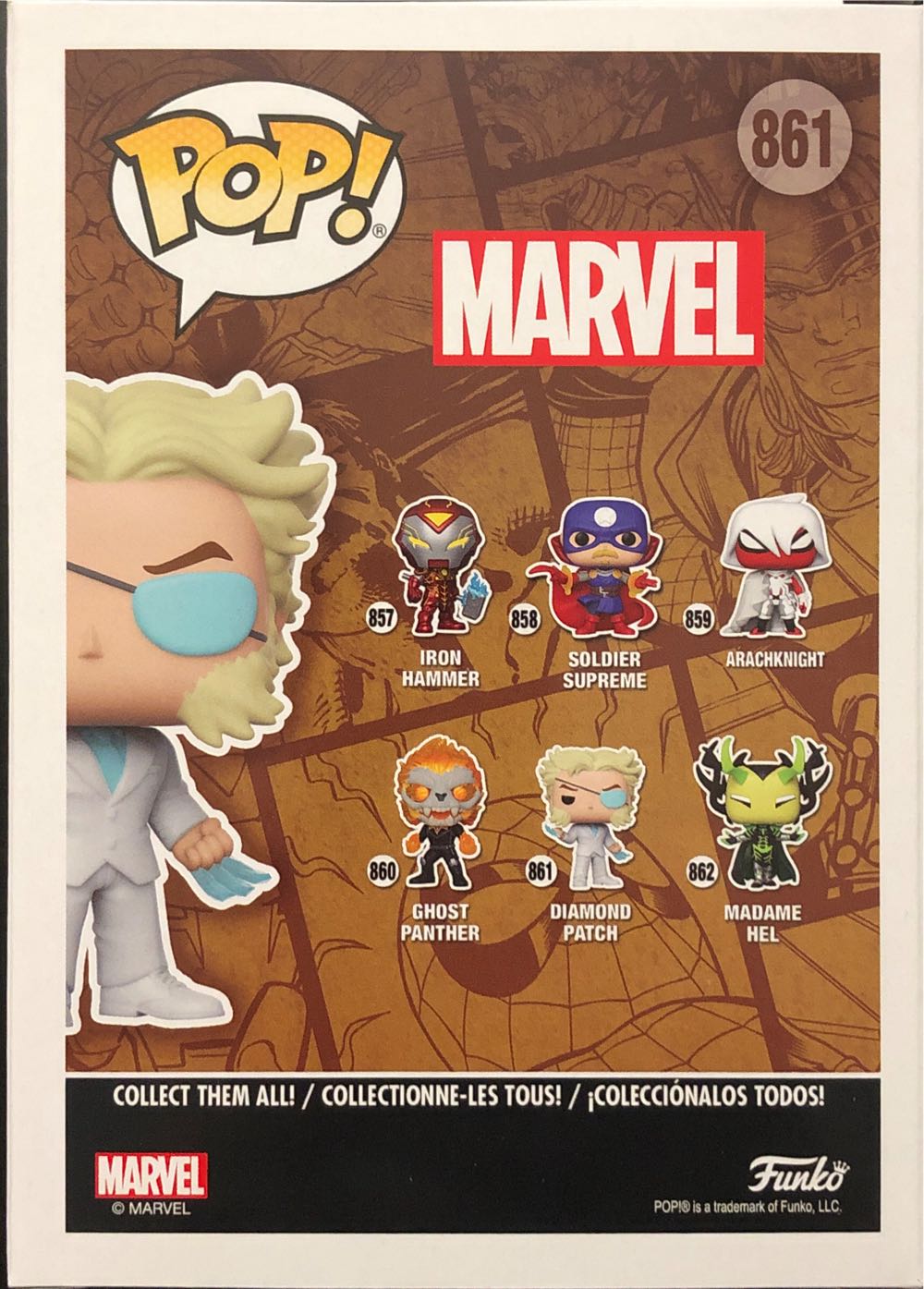 Diamond Patch - Infinity Warps vinyl figure collectible [Barcode 889698520096] - Main Image 3