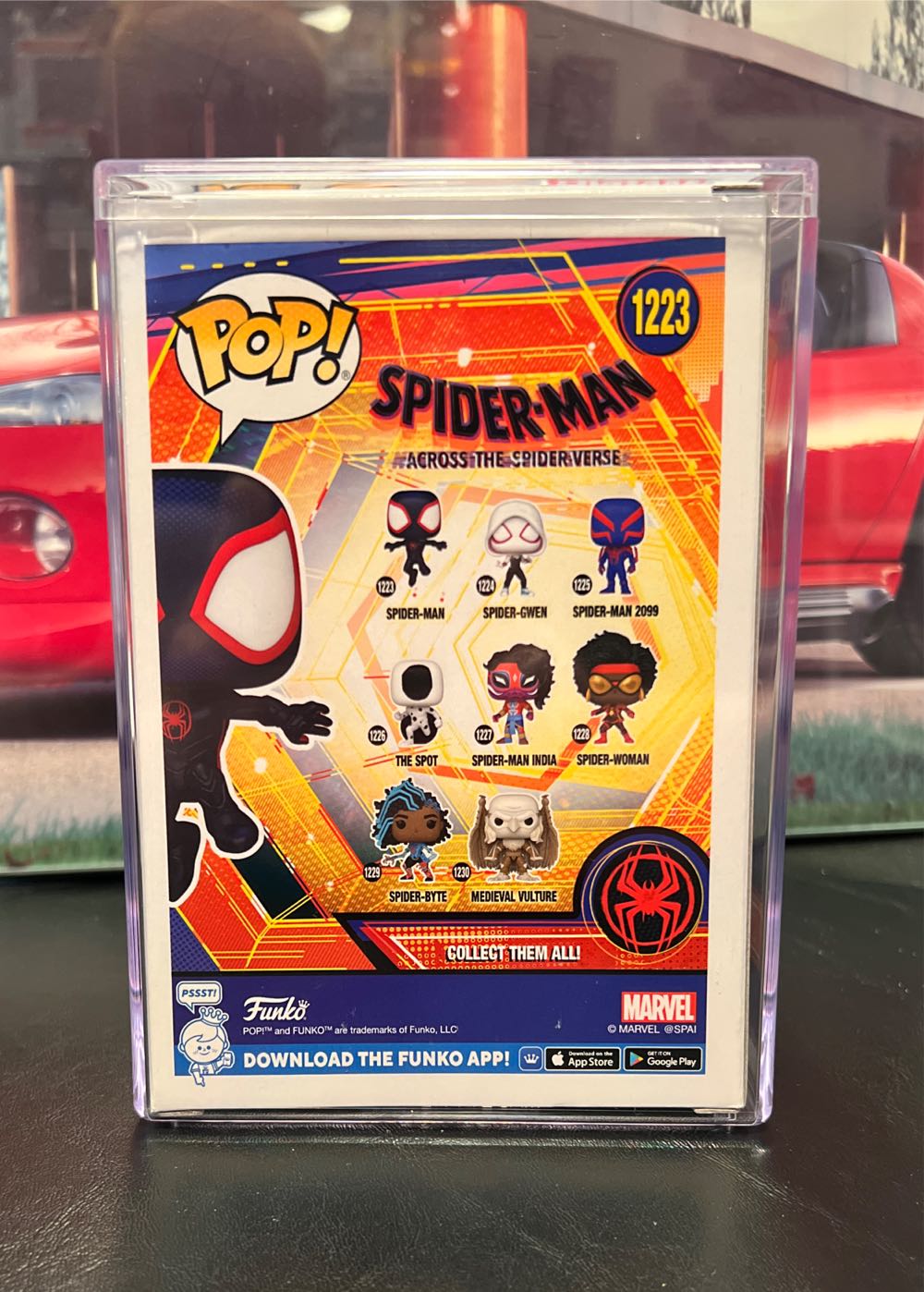 Funko Pop! Vinyl: Spider-Man: Across The Spider-Verse - Miles Morales - 1223 - Spider-Man vinyl figure collectible [Barcode 889698657228] - Main Image 2