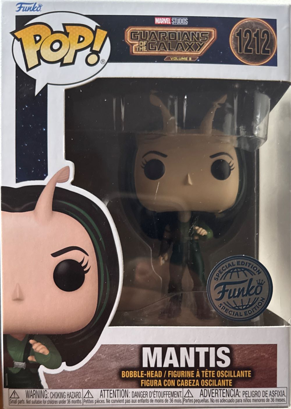 1212-Mantis - Guardians of the Galaxy vinyl figure collectible [Barcode 889698680509] - Main Image 4