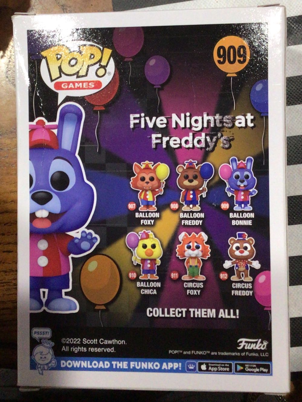 Balloon Bonnie 15€ - Five Nights at Freddy’s vinyl figure collectible [Barcode 889698676250] - Main Image 2