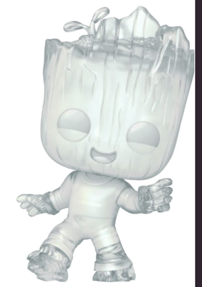 Iwua As Groot $19  vinyl figure collectible [Barcode 889698706551] - Main Image 2