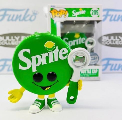 Coca-Cola - Sprite Bottle Cap - Coca-Cola vinyl figure collectible [Barcode 889698559980] - Main Image 4
