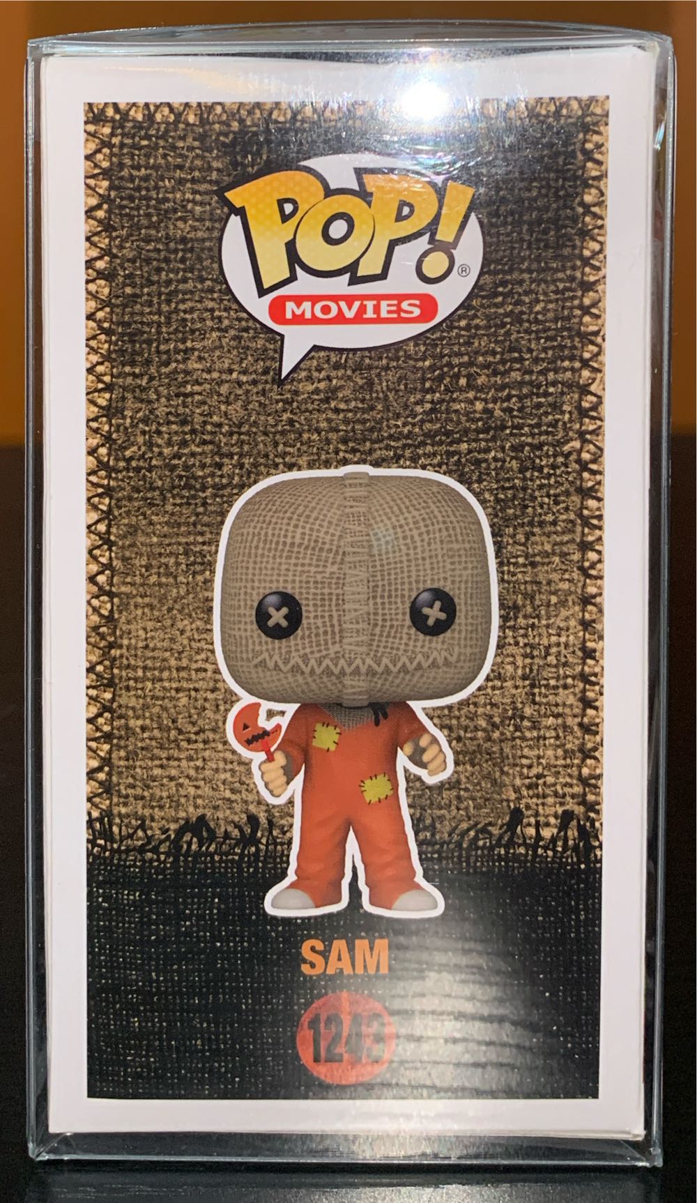 Trick r Treat 1243 - Sam - Trick ’R Treat vinyl figure collectible [Barcode 889698649605] - Main Image 4
