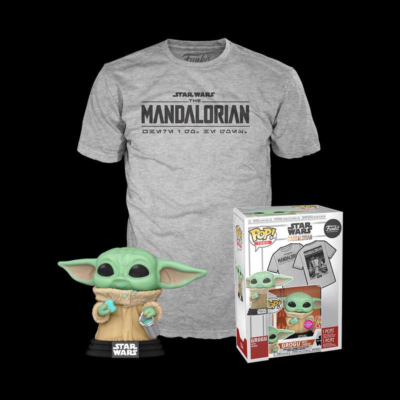 Grogu w/ Cookies (Flocked) - Star Wars: The Mandalorian vinyl figure collectible [Barcode 889698636186] - Main Image 3