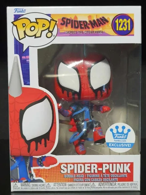 Spider-Punk Pop! 1231 - Funko vinyl figure collectible [Barcode 889698657341] - Main Image 3