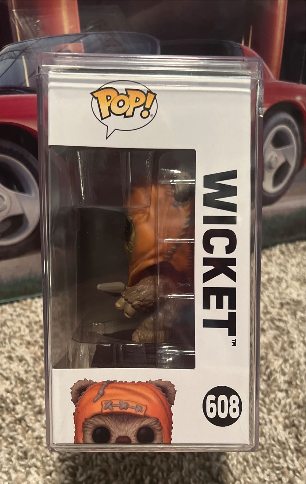#608 Star Wars: Return Of The Jedi: Wicket - Star Wars vinyl figure collectible [Barcode 889698707459] - Main Image 3