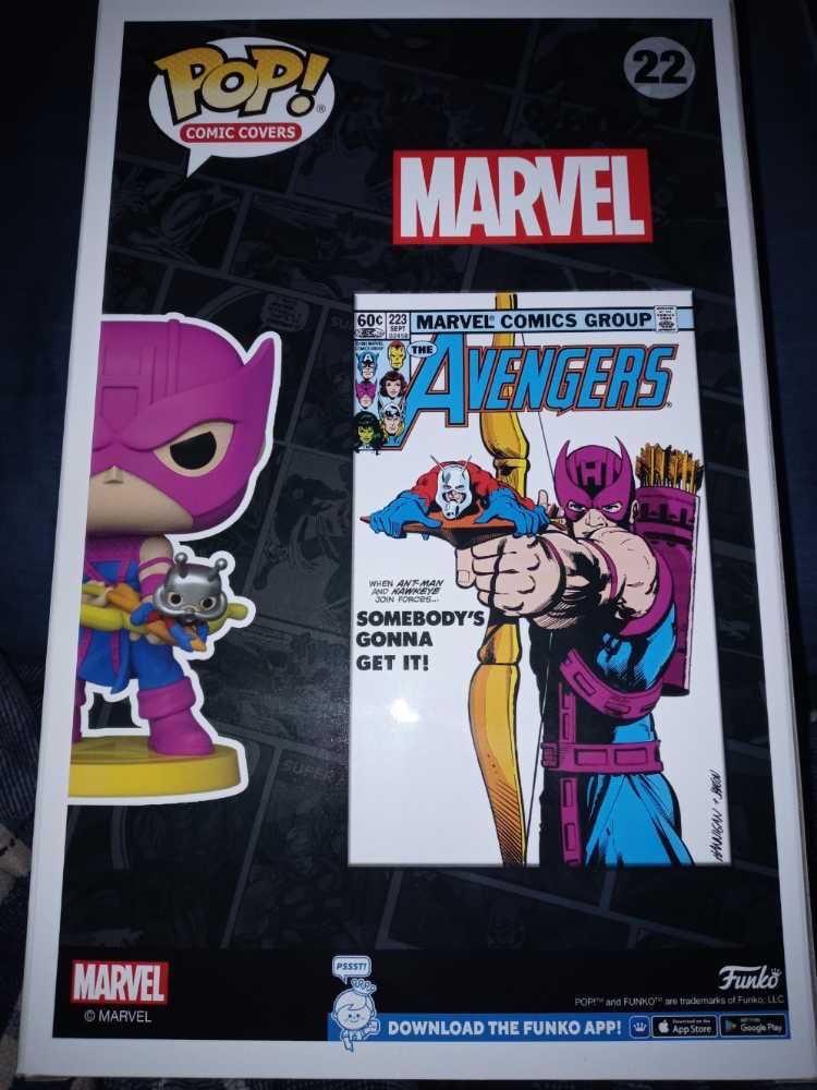 HAWKEYE & ANT-MAN - Marvel Universe vinyl figure collectible [Barcode 889698711968] - Main Image 2