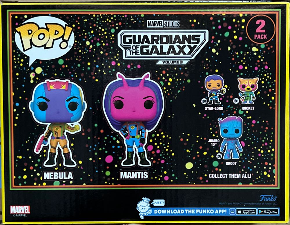 Marvel Nebula & Mantis  vinyl figure collectible [Barcode 889698711609] - Main Image 2