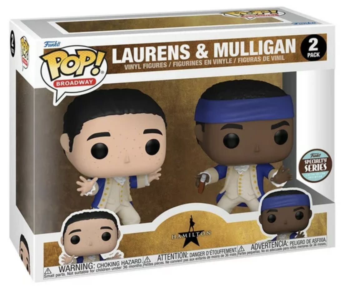 John Laurens & Hercules Mulligan - Hamilton vinyl figure collectible [Barcode 889698609364] - Main Image 2