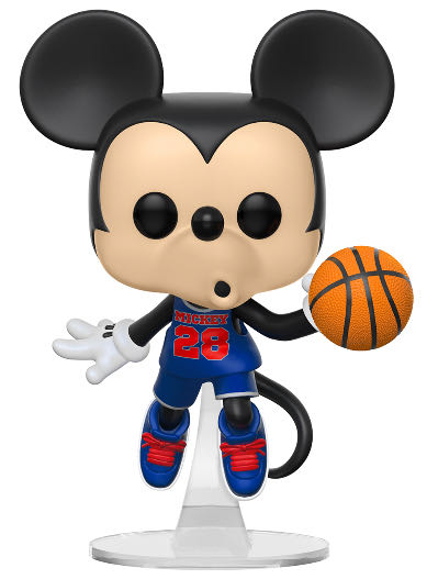 Basketball Mickey - Disney vinyl figure collectible [Barcode 889698387569] - Main Image 2