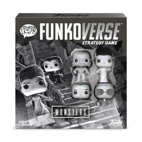 Funko Pop! Funko Verse Strategy Game Universal Monsters 100 - Universal Monsters vinyl figure collectible [Barcode 889698605298] - Main Image 1