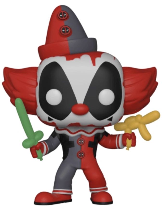 Deadpool (Clown) $13 - Deadpool vinyl figure collectible [Barcode 4589974755827] - Main Image 2