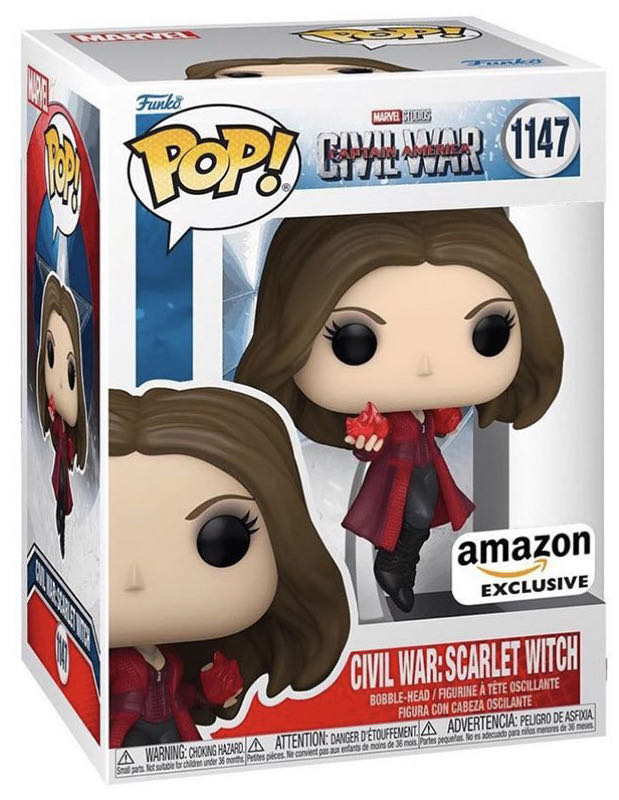 Civil War: Scarlet Witch - Captain America: Civil War vinyl figure collectible [Barcode 889698700917] - Main Image 2